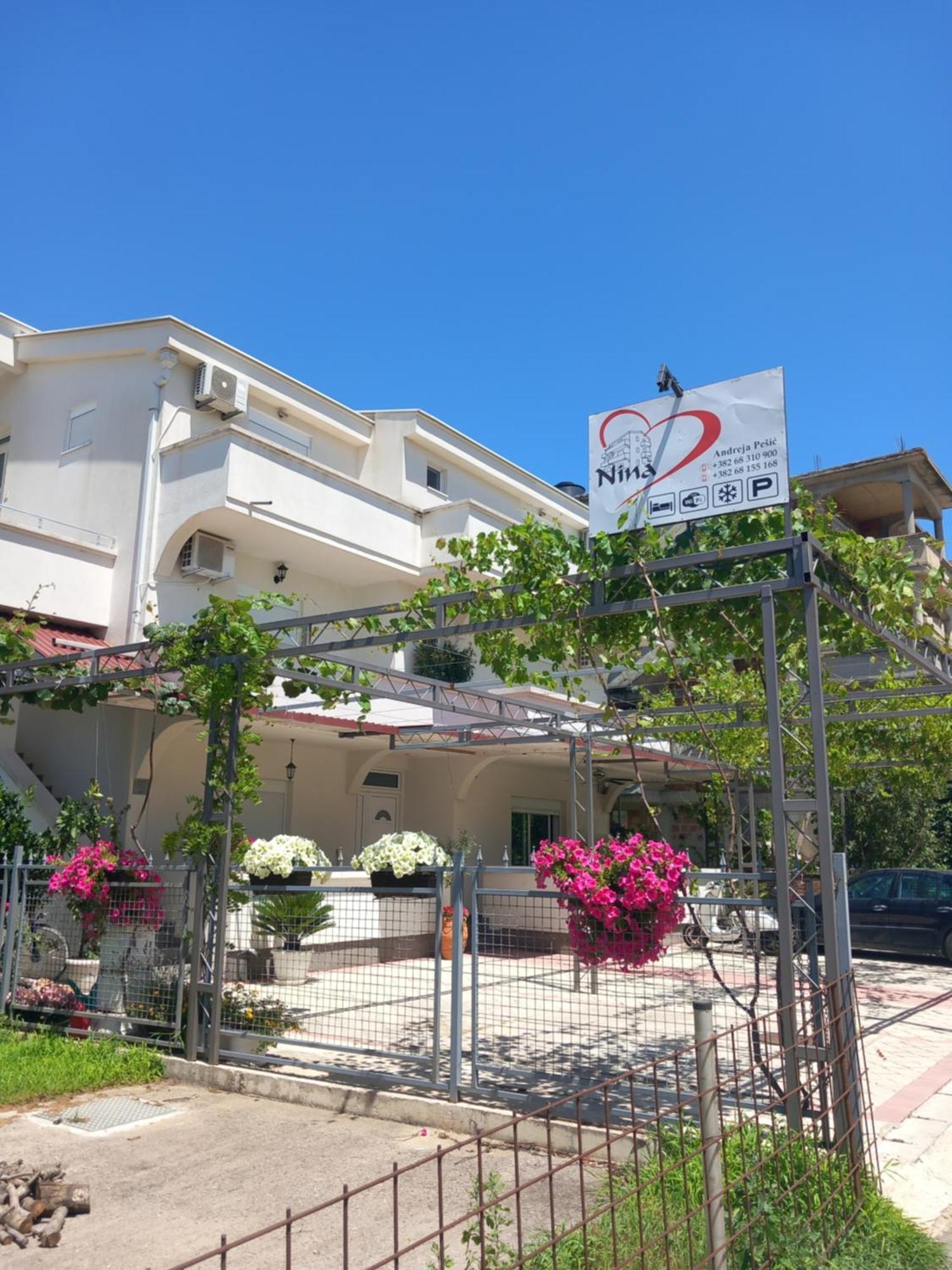 Vila Nina Donji Stoj Ulcinj Exterior photo
